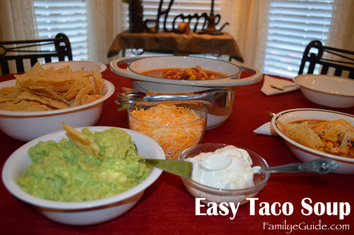 Easy Taco Soup Home Table