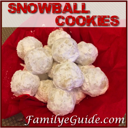 Snowball Cookies 2
